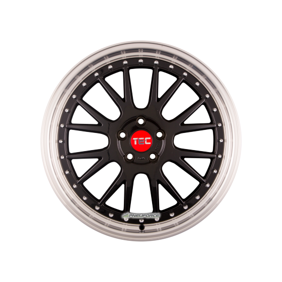 TEC-SPEEDWHEELS - GT EVO SCHWARZ-GLANZ-HORNPOLIERT 8,5X19 LK:5/114,3 ET:45 ML:72,5